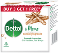 Dettol & Moms Soap Buy 3 Get 1 Free (75gm Each) with Sandal Fragrance thumbnail
