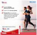 GB-12 Tablet for Vitamin B12 Deficiency, Antioxidant, production of DNA and RNA, Healthy Nerve Cells & Fatigu Tablet thumbnail