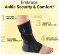 Leaf Ortho Ankle Grip Black Small thumbnail