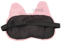 Jenna Jenna Sleeping Eye Mask for Insomnia, Puffy Eyes and Dark Circles with Fur Tomcat Pink thumbnail