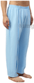 Haxor LWR5126 Fleece Unisex Post Surgery Recovery Velcro Open Tearaway Trouser for Quick Access for Post-Op Care Light Blue XL thumbnail