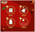 Stout Ultra Ribbed Condom (10 Each) Strawberry thumbnail