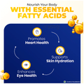 Patanjali Nutrela Organic Omega 3,6,7 & 9 | For Heart, Skin, Eyes & Brain thumbnail