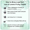 Radhikas Fine Teas Natural Romance Series Detox Turkish Lovers Fruity Tisane thumbnail