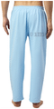Haxor LWR5126 Fleece Unisex Post Surgery Recovery Velcro Open Tearaway Trouser for Quick Access for Post-Op Care Light Blue XL thumbnail