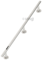 Simon's Flexy 304 Stainless Steel Grab bar for Bathroom and Toilet Safety with 3 Legs of 4.5 cm 100cm thumbnail