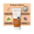 Dermisrty Combo Pack of Skin Perfecting Pigmentation Dark Spot Tan Removal Kojic Acid Face Wash (100ml) & Serum (30ml) thumbnail