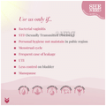 SheNeed 24 Hr Odour Control Feminine Intimate Wipe (10 Each) Reduce From Leakage & UTI thumbnail