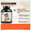 MuscleBlaze MB Fuel One Whey Protein Immunity+ Chocolate thumbnail