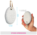 Vega Oval Pumice Stone White thumbnail