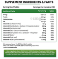 Vlado's Himalayan Organics B-Complex for Energy and Cognitive Support Tablet thumbnail