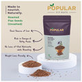 Popular Essentials Fit Eats Flax Seeds Roasted & Unsalted thumbnail