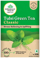 Organic India Tea for Immunity, Antioxidant Support & Stress Relief | Flavour Tulsi Green Tea thumbnail