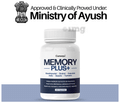 Cureayu Memory Plus Capsule| Made with Amla, Brahmi & More | For Improved Brain Functions |100% Herbal thumbnail