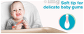 Vega Baby & Mom Baby Heat Sensory Soft Spoon thumbnail