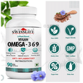 SWISSLIFE FOREVER Vegan Omega 3 6 9 with Algal DHA Veg Capsule (90 Each) thumbnail