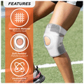 Vissco Neoprene Knee Cap, Ideal mild support for free Knee movement Large Black thumbnail