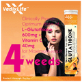 VedixLife Skin Renew Fizz with Glutathione Effervescent Tablet (20 Each) Natural Orange thumbnail