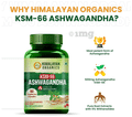 Himalayan Organics Ashwagandha 1000mg Vegetarian Capsule | For Energy & Stress Management thumbnail