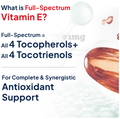 Miduty Soft Gelatin Capsule Mixed Tocopherols & Tocotrienols Veg Softgels thumbnail