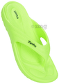 Yoho Lifestyle Acupressure Flip Flops for Women Lemon Green 6 thumbnail