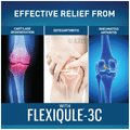 Flexiqule-3C Capsule | Triple Action for ageing Bones & Joints (10 each) thumbnail