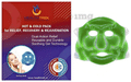 Healthtrek Cooling Gel Face Mask for Puffiness Relaxation Green thumbnail