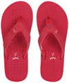 Yoho Lifestyle Ortho Soft comfortable and stylish flip flop Slipper for women ArchFlex Size 7 Red thumbnail
