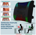Trajectory Lumbar Support Chair Designed for Back Pain Relief thumbnail