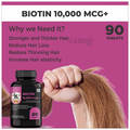Iron Lifters Biotin 10000mcg+ Tablet thumbnail