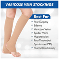Fidelis Varicose Vein Support XL Brown thumbnail