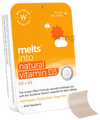 Wellbeing Nutrition Melts into Natural Vitamin D3 + K2 Oral Thin Strip Wild Raspberry Sugar Free thumbnail