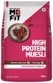 MuscleBlaze Fit High Protein Muesli 22 g Protein | Flavour Dark Chocolate & Cranberry thumbnail