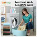 Oyo Baby Waterproof Bed Protector Dry Sheet Small Blue thumbnail