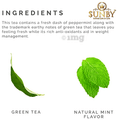 Sunby Darjelling Mint Green Leaf(2gm Each) Tea Bag thumbnail