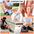 Vissco Neoprene Knee Cap, Ideal mild support for free Knee movement Large Black thumbnail