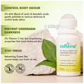 mCaffeine 5% AHA % & Green Tea Underarm Roll On thumbnail