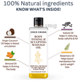 Coco Crush Body Toning & Sculpting Massage Oil thumbnail