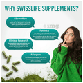 SWISSLIFE FOREVER Spirulina Veg Capsule (60 Each) thumbnail