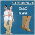 Bos Medicare Surgical Stocking Classic Pair of Stockings | for Thigh Support & Varicose Vein Universal thumbnail