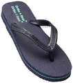 Ortho + Rest Unisex Hawaii Chappal Orthopedic Comfort, Bathroom Rubber Flip-Flops Navyblue 10 thumbnail