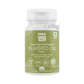 Flaxseed Oil 1000mg Veg Omega 3 6 9 Fatty Acid Softgel Capsule for Heart Health | by Tata 1mg