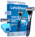 LetsShave Pro 3 Blade Shaving Razor thumbnail