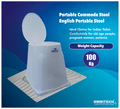 Ambitech Portable Indian Commode Toilet Stool thumbnail