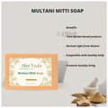 HerVeda Multani Mitti Soap (100gm Each) thumbnail