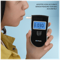 Esspron E40 Portable Breath Analyser with Rechargeable LCD Display Screen Black thumbnail
