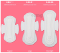 Sparkle Combo Pack of Bamboo Sanitary Pads Made with Natural Biodegradable Ingredients 2 Regular & 2 Overnight (7 Each) thumbnail
