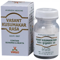 Virgo Vasant Kusumakar Rasa Tablet Contain Suvarna & Mukta thumbnail
