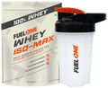 Fuel One Whey Iso-Max Whey Protein Isolate Powder Unflavored with 500ml Shaker thumbnail