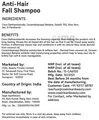 Coal Clean Beauty Shampoo thumbnail